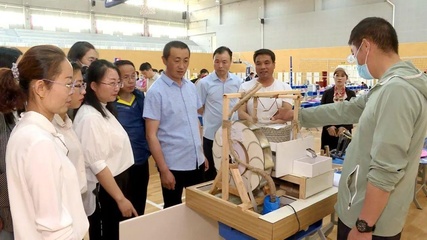 巧手妙思|我區舉辦第十屆中小學優秀自制教具展評活動