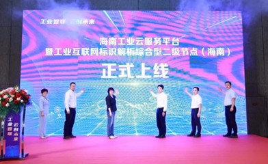 工業互聯網標識解析綜合型二級節點(海南)正式上線